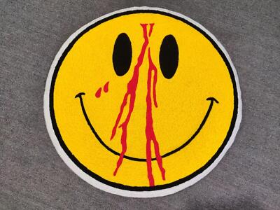 VLONE Bloody Smiley Carti Floor Mat Washable Area Runner Rugs