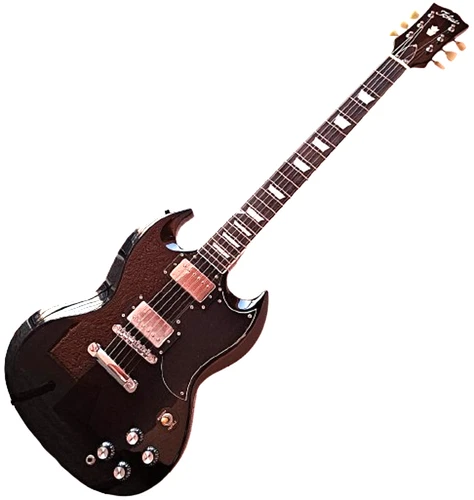 Tokai SG Black Mahogany Humbucker 22f Rock Punk 1990s Vintage Rare Guitar Japan