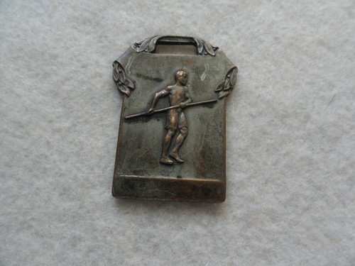 A Pole Vaulter Vintage Watch FOB - Bild 1 von 2