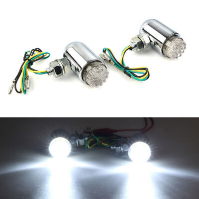 Custom Chrome Running Blinker Rücklicht Motorrad Cruiser Universal