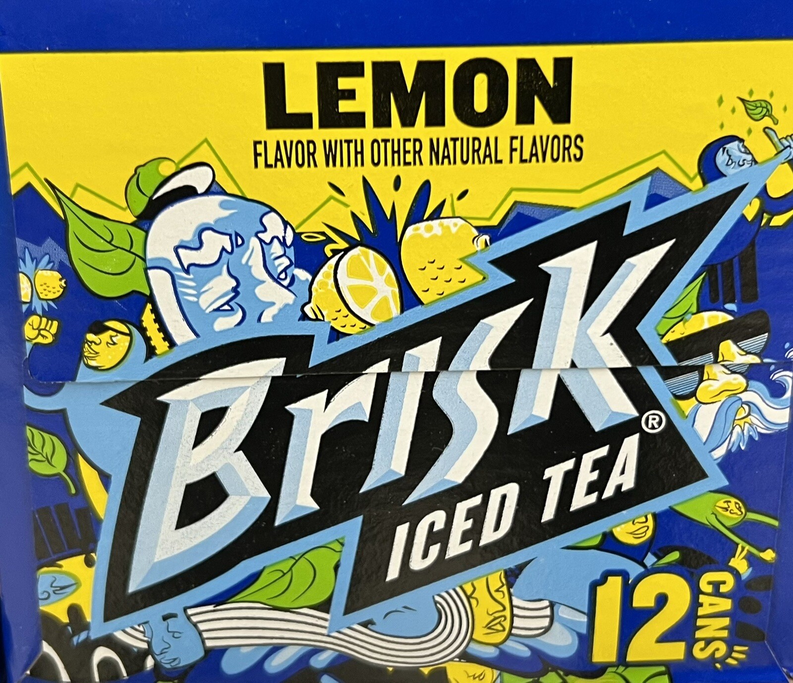 Brisk Lemon Iced Tea 12 pack