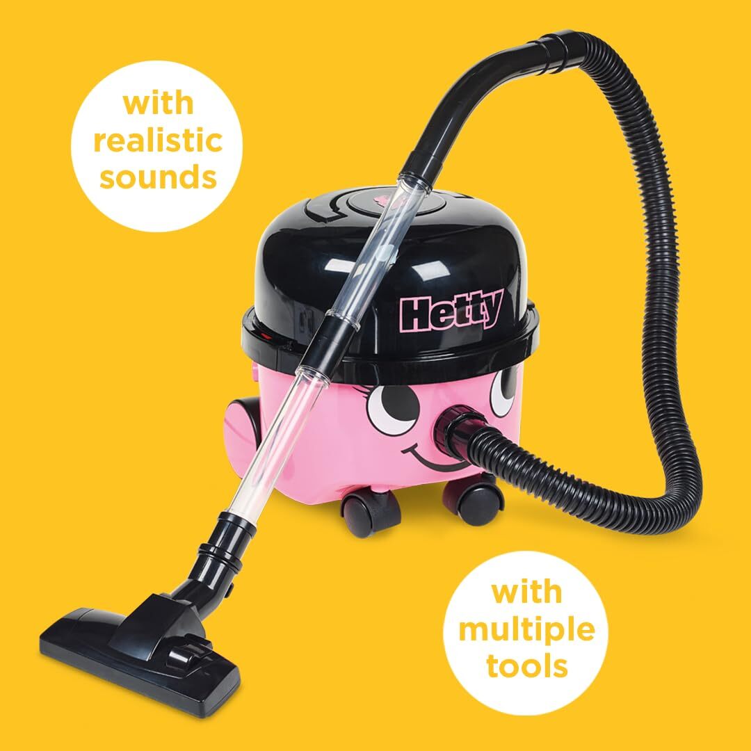Henry & Hetty Toys - Hetty Vacuum Cleaner - Pink Vacuum Cleaning