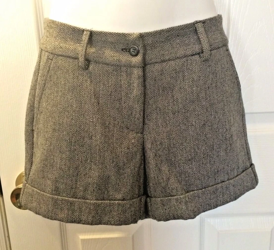 Nuevo Vestido Corto ANNIE GRIFFIN Cueroman Negro Blanco Espiga Talla 0 Vestido Foto 3 de 4