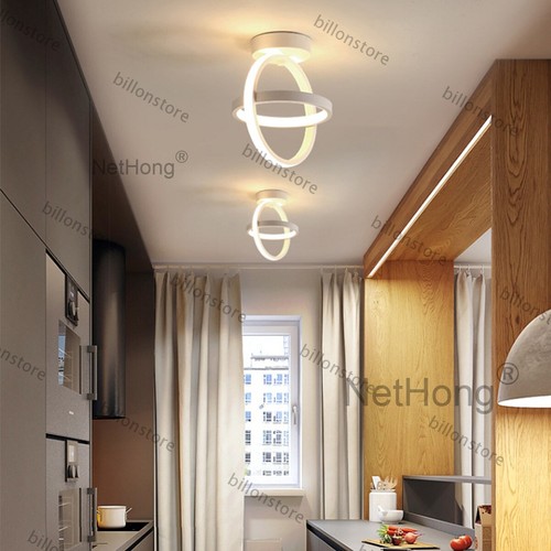 3-kolorowa lampa sufitowa ściemnialna LED lampa sufitowa salon korytarz kuchnia wejście - Zdjęcie 7 z 9