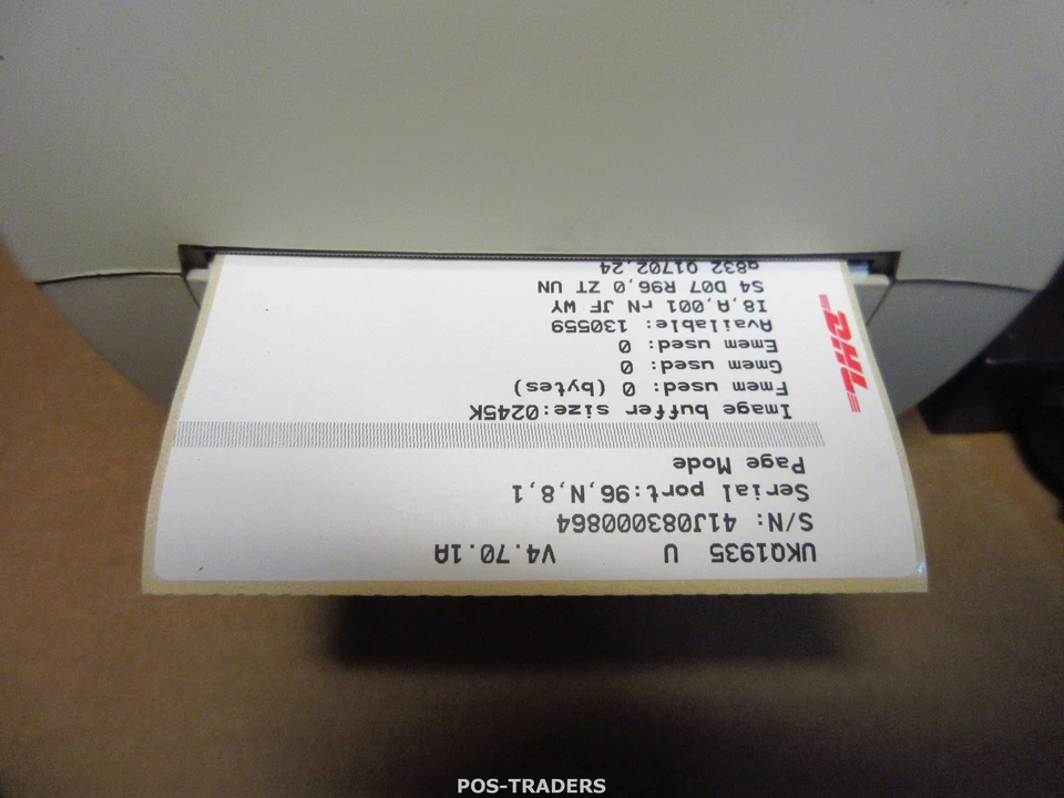 Zebra TLP-2844 USB DT/TT Thermal Label Printer LabelDrucker TESTED OK - INCL PSU - Bild 2 von 3