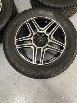 22 G550 G500 4x4 Wheels Tires Mercedes Squared Oem Genuine G Wagon Ebay