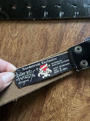 Ed Hardy Y2K Nordstrom exclusive leather belt Ed Hardy Y2K Nordstrom exclusive leather belt | Depop main image 4