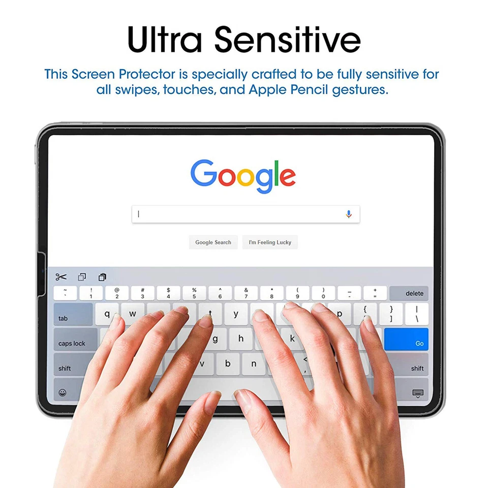 4PACK Clear Screen Protector Protective Film For iPad 9.7 10.2 10.5 10.9 11 12.9 - Image 3 of 4