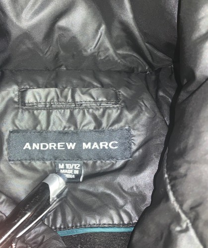 Andrew Marc Down Feather Puffer Jacket Women’s Youth Size Medium **Free SHIPPING - Picture 4 of 12