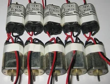 10 X Canon DN22 Electric Iron Core Motor Hobby Train Toy Model Low Current Japan