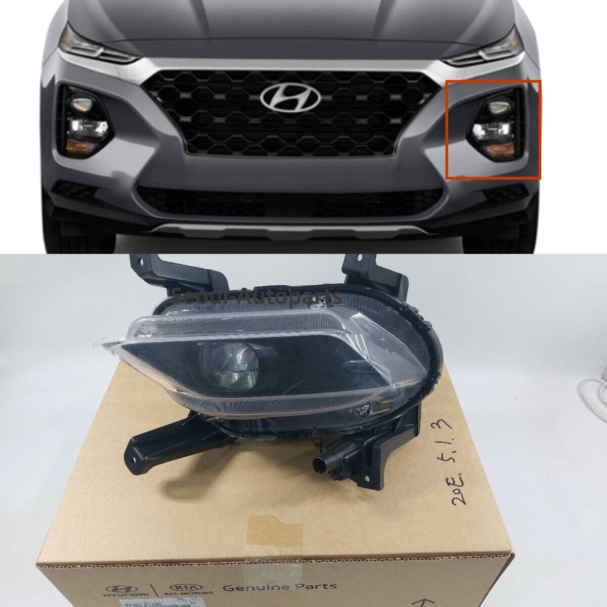Free 🚀DHL 92201S1100 GENUINE FRONT LEFT Fog LED Lamp For 19-20