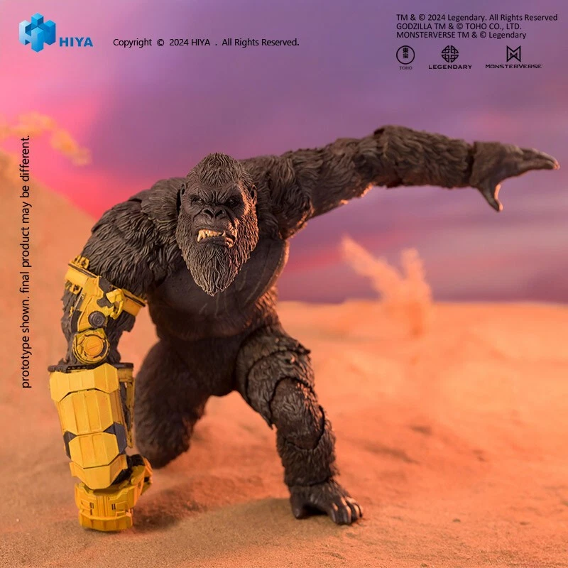 HIYA Godzilla x Kong: The New Empire King Kong Mechanical Gloves Action Figure@ - Image 4 of 4