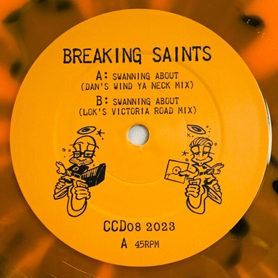 Breaking Saints - Swanning About, 7'', (Vinyl)