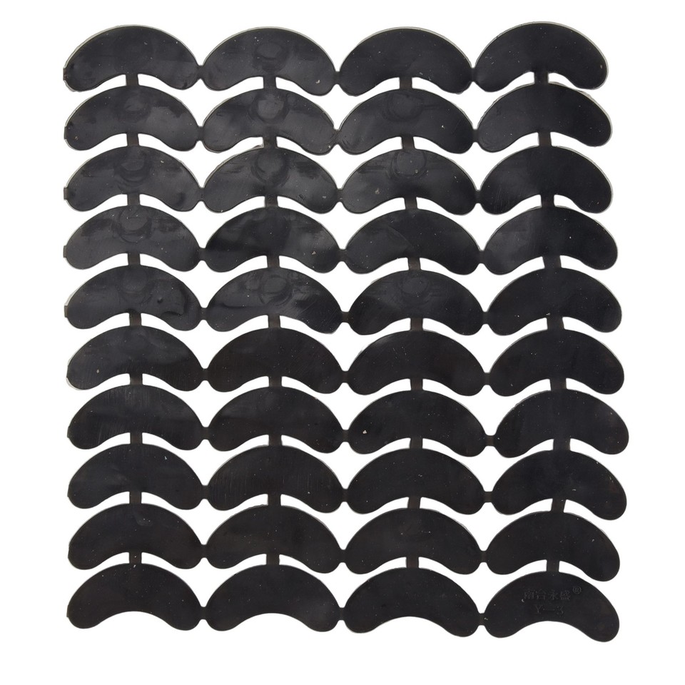 40PCS 20Pair Rubber Heel Savers Toe Plates Taps DIY Shoe Repair