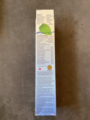 Filters 1 Pack Swift SgfW01 Refrigerator Water Filter - Picture 3 of 4