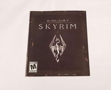 The Elder Scrolls V Skyrim Manual Instruction Booklet ONLY  PS3