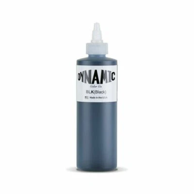 DYNAMIC BLACK Tattoo Ink 1-oz & 8-oz