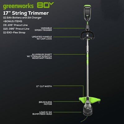 Greenworks 80V 17