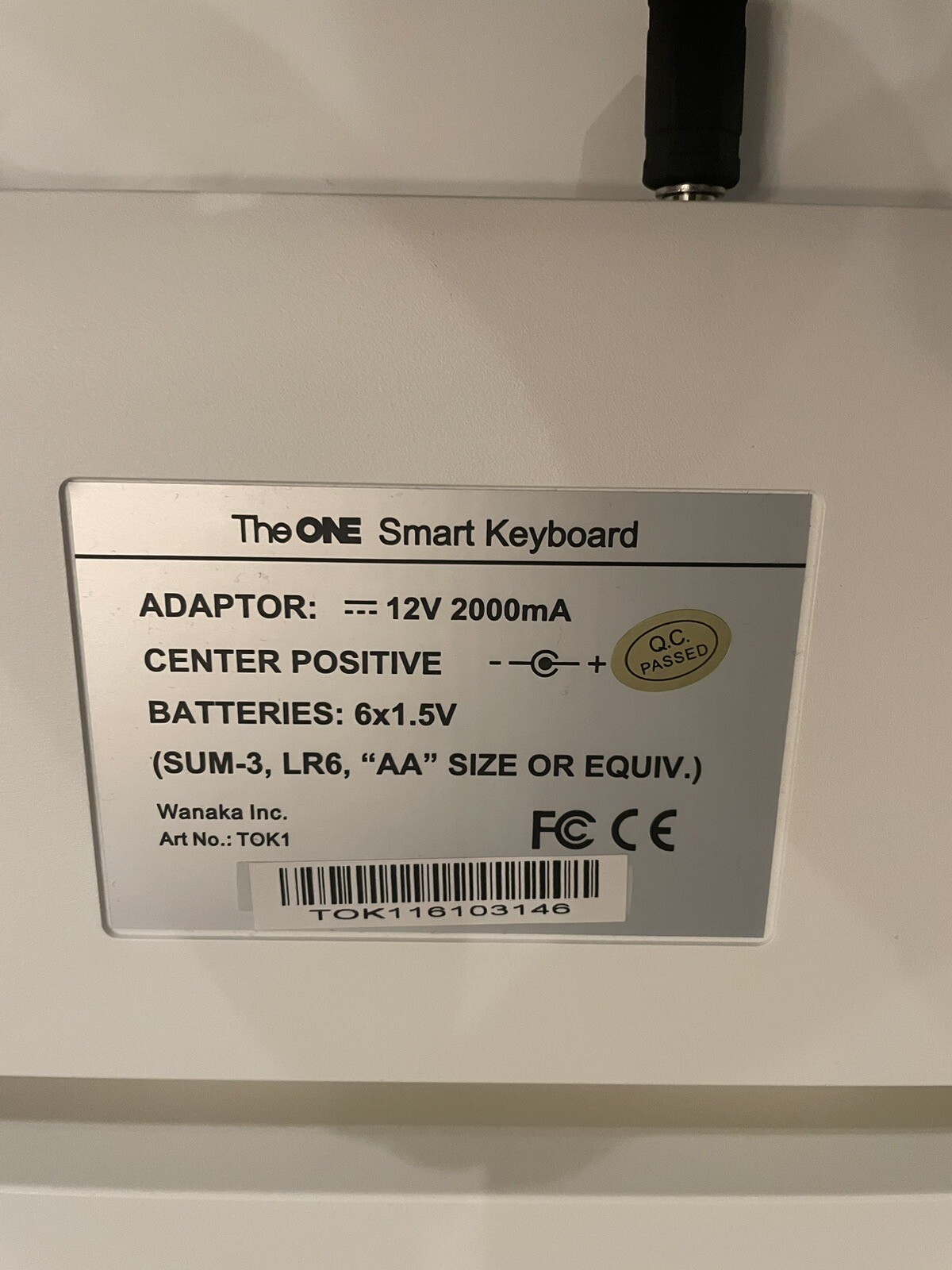 The ONE TOK Light Smart Keyboard, 61 Keys MIDI Keyboard With Touch Response