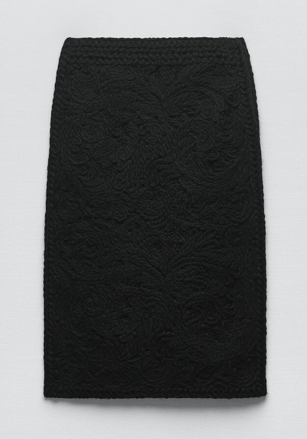 スカート MARNI BLACK WOOL SKIRT ZARA WOMAN WOOL BLEND MIDI SKIRT BLACK SZ M 3920/114 | eBay