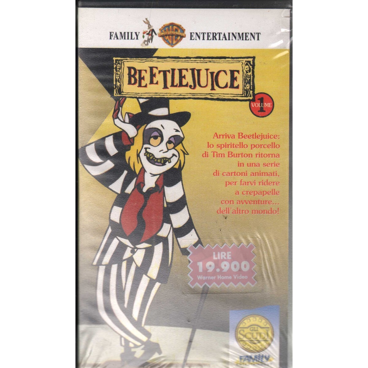Beetlejuice Vol. 1 VHS Robin Budd Univideo - PIV11940 Sealed