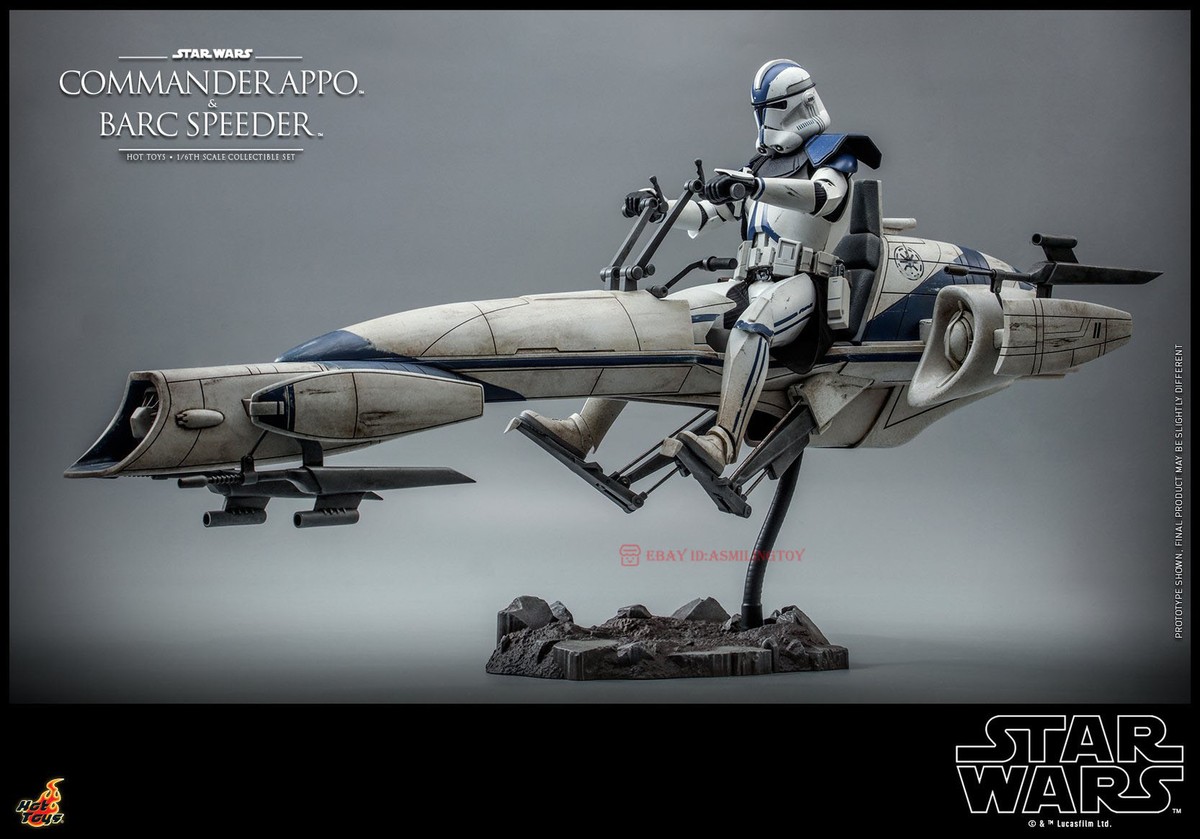 ホットトイズ TMS076ズ コマンダー・アポー＆BARCスピーダー 1/6 ホットトイズ TMS076ズ コマンダー・アポー＆BARCスピーダー