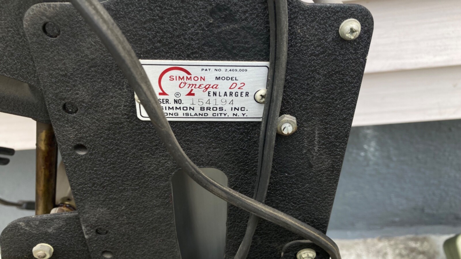 Deluxe Simmons Bros Omega D2 and Condenser Enlarger eBay