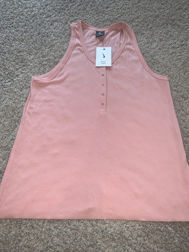 Nike Yoga Henley Damen-Tanktop rostrosa Größe Medium, Large UVP: 50 $ - Bild 4 von 10