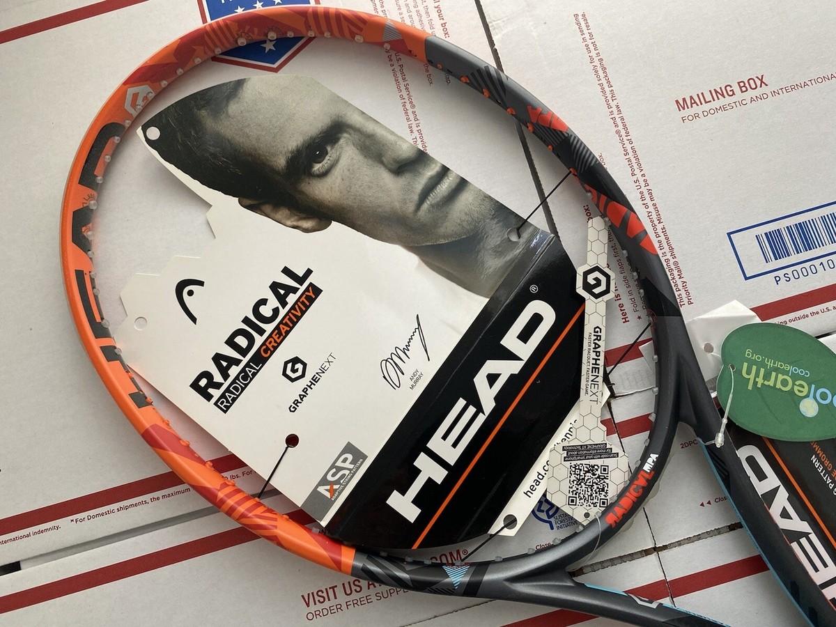 ANDY MURRAY Head Graphene XT Radical MPA Tennis Racket 4 1/2