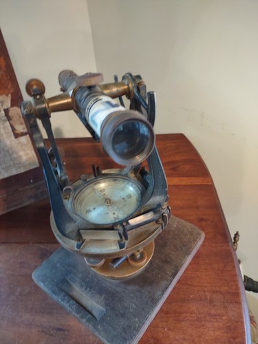 buff and buff antique surveyors transit - Picture 11 of 22