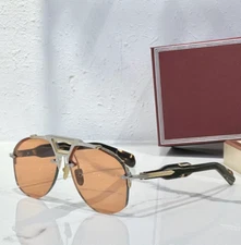 JMM ALTA High Quality Sunglasses metal half-frame toad sunglasses