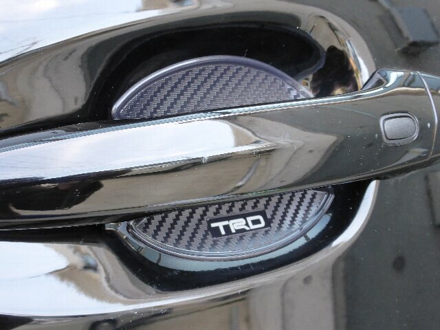 TRD DOOR HANDLE PROTECTOR (S) BLACK For RAV4 MXAA52 54 AXAH52 54