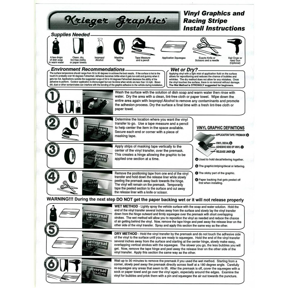 Rocker Panel Racing Stripes 3M Vinyl Decal Kit for Ford Mustang | eBay