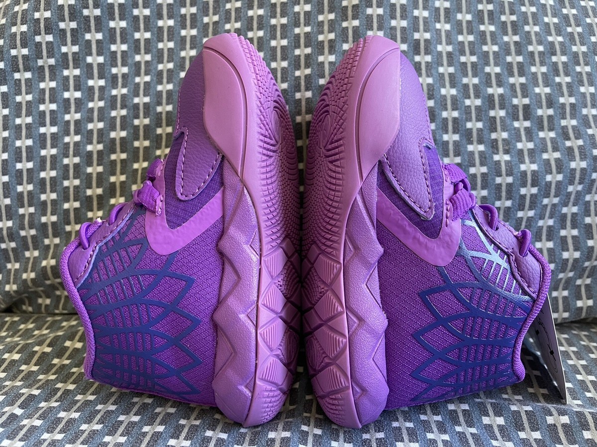 melo♪ Rare Puma MB.01 LaMelo Ball Purple Queen City Baby sz 7c