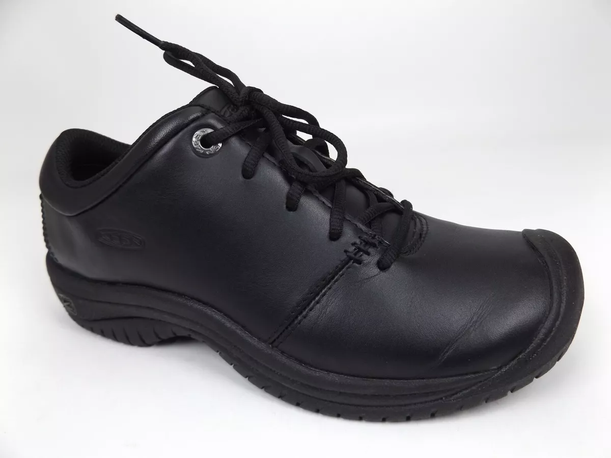 Keen Women PTC Oxford Work Shoe Lace Up Slip Resistant Size 5.0 M