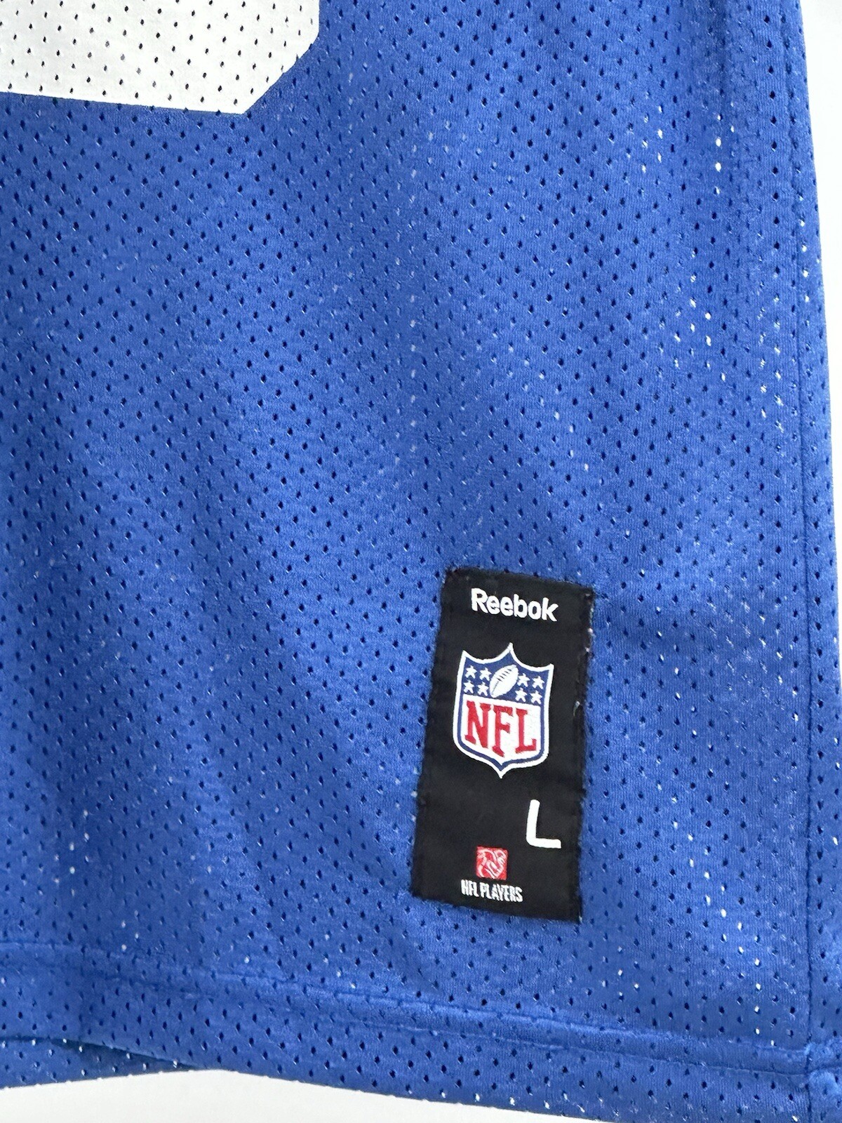 Peyton Manning Colts Blue Jersey Reebok NFL Equipment Size Youth Large thumbnail 3