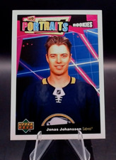 2020-21 Upper Deck - Ud Portraits Rookies Jonas Johansson #P-92 (RC)