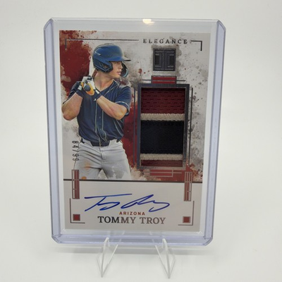 #ad 2024 Panini Impeccable Elégance Prospect Jersey Autographs Tommy Troy 99 $19.99