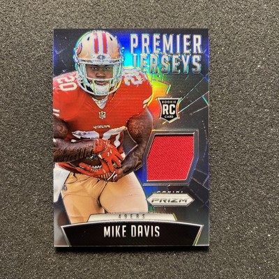 2015 Prizm MIKE DAVIS #PPJ-MD Premier RC JERSEY - SAN FRANCISCO 49ers
