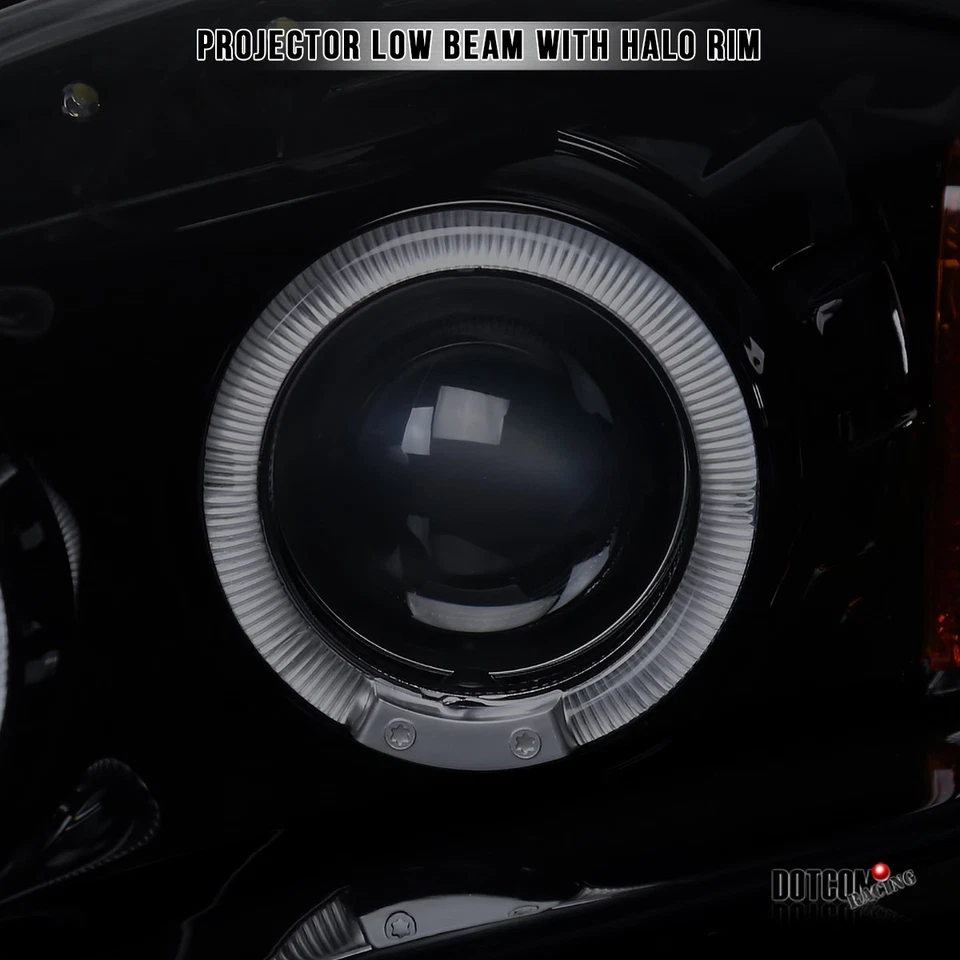 Fit 2000-2003 Honda S2000 AP1 Black Smoke LED Halo Projector Headlights Lamps - Изображение 4 из 4