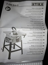 Tischkreissäge mit Neuem Sägeblatt