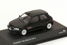 Solido 1/43 Peugeot 106 Rallye Phase 2 2001 Black