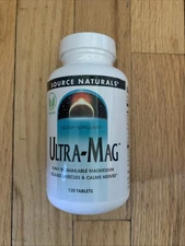 New Source Naturals Ultra-Mag 120 Tabs Exp.12/28