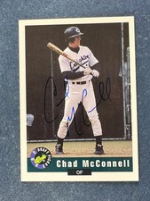 Chad McConnell Autograph Signed 1992 Classic Draft Picks Phillies