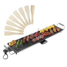 VonShef Electric XXL Teppanyaki Table Top Grill Griddle Plate BBQ - 90x23cm