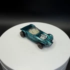 Vintage Hot Wheels Redline Beatnik Bandit Aqua US Base - Good Condition