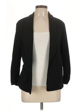 Bar III Women Black Blazer L