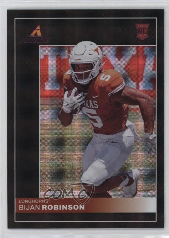 2023 Panini Chronicles Draft Picks Pinnacle Pink Bijan Robinson Rookie RC 8d4