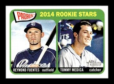 2014 Topps Heritage Rookie Stars #189 Reymond Fuentes / Tommy Medica Padres