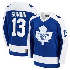 Mats Sundin #13 Toronto Maple Leafs NHL Eishockey Fanatics Breakaway Trikot Vint
